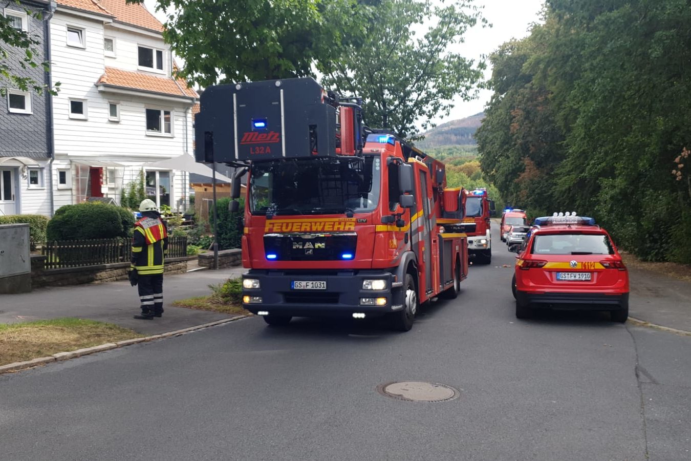 29.08.2020 Rauch aus dem Fenster Freiwillige Feuerwehr